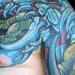 Tattoos - Blue BiomechTattoo - 75070